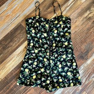 Material Girl Lemon Romper 🍋